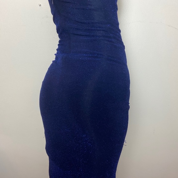 Sparkly Navy Blue Dress - Picture 6 of 8